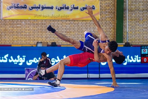 رقابت های کشتی فرنگی جوانان قهرمانی کشور/اهواز: